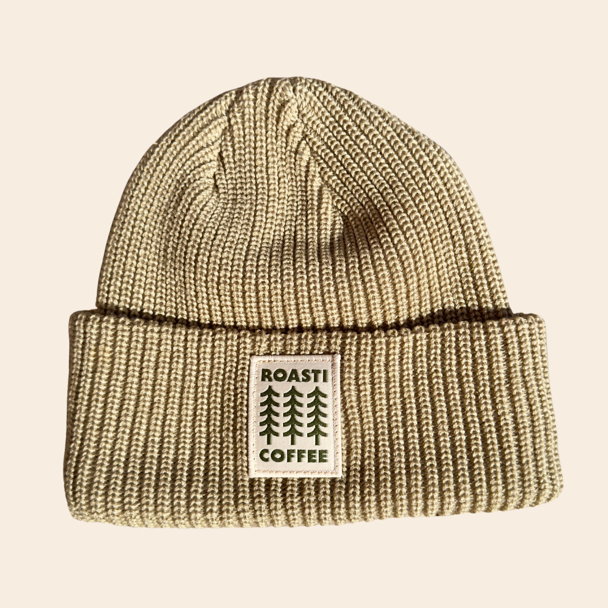 Roasti Beanie - Three Trees Logo